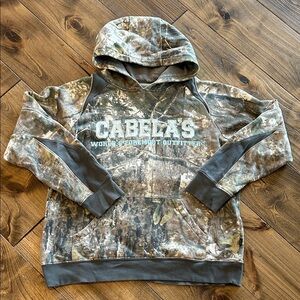 Cabela's Camouflage Hoodie Sweater